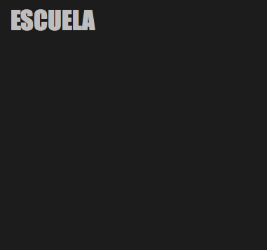 ESCUELA 